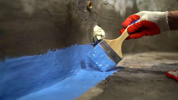 Commercial Crawl Space Encapsulation project at a Butte Des Morts, WI business property by SJ Waterproofing Pros